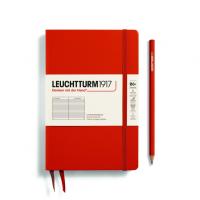 ราคา Leuchtturm1917 Notebooks Hard Cover B6+ “Fox Red” สมุดโน๊ต Leuchtturm1917 ขนาด B6+ สีแดงส้ม (29609920106)