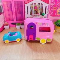ราคา รถบ้านChelsea Barbie มือสองน่ารักๆข้างในมีครัวมีเตียงนอน (28424863829)