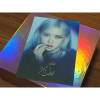 ราคา โปสการ์ด Rose Blackpink พร้อมพิมพ์ลายเซ็น จาก YG_Thailand (3267646480)