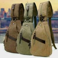 ราคา กระเป๋าคาดอก รุ่นDxyizu-Large Stripe Sport Canvas (1781470463)