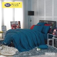 ราคา Satin Plus ใหม่นุ่มมาก ชุดผ้าปู 5 ฟุต มี 5 ชิ้น (ไม่รวมนวม) PS002 (2206236927)