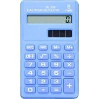 ราคา Blue Basic Standard Calculators Mini Digital Desktop Calculator, Solar Power Smart Calculator Pocket Size Basic Office for Home School Office (58154035666)
