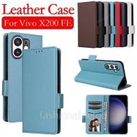 ราคา สําหรับ Vivo X200 FE พลิกหนังเคสโทรศัพท์สําหรับ Vivo X200 FE X200FE X200promini X200s X200Ultra VivoX200 FE VivoX200FE VivoX200pro วงเล็บแม่เหล็กปลอกกันกระแทกปกหลัง (42656684941)