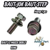 ราคา 12 M8X25 DOUBLE RING BOLT, ที่นั่ง BOLT, STEP BOLT, ETC. สากล (27543905599)