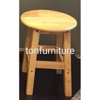 ราคา เก้าอี้หน้ากลมขนาดใหญ่พิเศษไม้ยางพารา (3522331762)