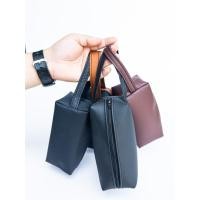 ราคา Bag instrument color black กระเป๋าหนังแท้ (22947355547)