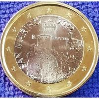ราคา เหรียญ​ยูโร​ ซันมาริโน่​ San​Marino, 1 Euro, ไม่​ผ่าน​ใช้​ UNC, #​3238T (22656261101)
