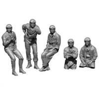 ราคา 1/35 WWII US Tank Crew ชุด, ทหารโมเดลเรซิ่น, ธีมทหาร, ชุดประกอบและไม่ได้ทาสี (26673563339)
