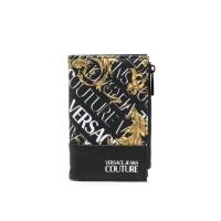 ราคา กระเป๋าสตางค์ Versace Jeans ของแท้ wallet black Calf Leather กระเป๋าตังค์ 2ทบ สองพับ มีช่องซิป ผู้ชาย ผู้หญิง เวอร์ซาเช่ (18968834892)