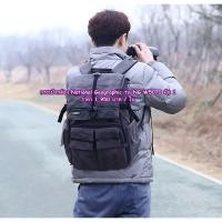 ราคา กระเป๋ากล้อง Backpack สะพายหลัง แนววินเทจเรโทร สะพายหลัง สไตล์เกาหลี แบรนด์ National Geographic รุ่น NG W5070 (4578324851)