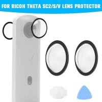 ราคา C Lens Protective Glass For PULUZ & Ricoh Theta Sc2/S/V Action Camera Lens Filter , Camera Stick Le (45401952259)