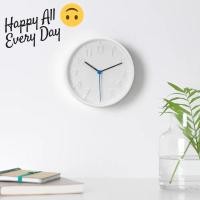 ราคา IKEA อิเกีย STOMMA สตอมมา นาฬิกาแขวนผนัง นาฬิกาติดผนัง ไม่มีเสียงเข็มเดินกวนใจ ระบบควอตซ์ wall clock ,ขาว, 20 ซม. (6245080447)