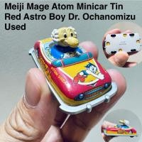 ราคา ตุ๊กตา รถสังกะสี แอสโทรบอย เจ้าหนูปรมาณู งานเก่า หายาก Meiji Mage Atom Minicar Tin Red Astro Boy Dr. Ochanomizu Used (44211523063)