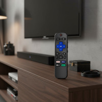 ราคา รีโมททีวี Roku-TV, เหมาะกับทีวี Hisense, Onn, Sharp รุ่น Roku (45600839753)