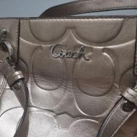 ราคา กระเป๋าหนัง สีทอง มือสอง coach แท้ (11285983482)