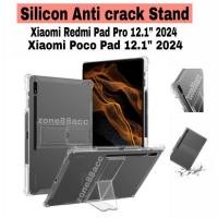 ราคา เคส Redmi Pad Pro / Poco Pad Casing / Redmi Pad Pro softcase / Redmi Pad Pro cover / silicon Redmi Pad Pro slot pen Stand airbag anti crack (43726191045)