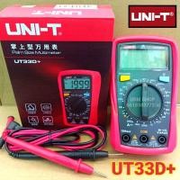 ราคา มัลติมิเตอร์ดิจิตอล UNI-T รุ่น UT33D+ NCV Multimeter digital มิตอร์วัดไฟแบบดิจิตอล NCV วัดคลื่นสัญญาณไฟฟ้า (9068759638)