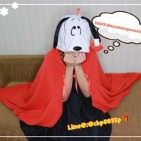 ราคา หมวกผ้าห่มsnoopy ส่งฟรี (709778153)