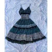 ราคา Jane Ashley เดรสผ้าต่อ เดรสแฟรี่มือสอง เดรสFairy เดรสผ้าต่อมือสอง (29420894317)