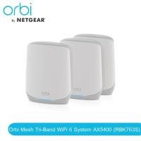 ราคา NETGEAR RBK763S Orbi Tri-band WiFi 6 Mesh System, 5.4Gbps, Router + 2 Satellites (24955375205)
