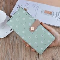 ราคา HIJAU กระเป๋าสตางค์ผู้หญิงหนังสีเขียวยาว KIMMY WA127G3 เกาหลีแบรนด์พรีเมี่ยมแฟชั่น ABG PARTY (41205625633)