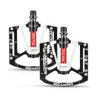 ราคา WEST BIKING Bicycle Pedals Ultralight Anti-slip CNC BMX MTB Road Bike Pedal Cycling Sealed Bearing Bike Pedals (23983835790)