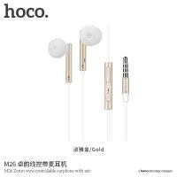ราคา Hoco หูฟัง Earphone รุ่น M26 และ M18 เสียงใส ใส่สบายหู พร้อมประกัน 1 ปี (28950742359)