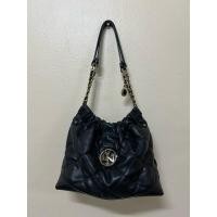 ราคา กระเป๋าสะพายรูด ทรงจีบสีดำ Lyn (28636280593)