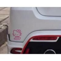ราคา สติ๊กเกอร์คิตตี้ ติดรถยนต์ งานเกลดA กันน้ำ สีไม่ซีด hellokitty รถคิตตี้ แต่งรถคิตตี้ สติ๊กเกอร์กันน้ำ (1877095861)