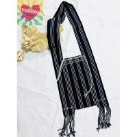 ราคา ย่ามทอมือ รุ่นพู่ห้อย ผ้านุ่ม สีดำ ไซส์ 12”*12“ (22060666173)