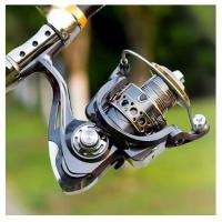 ราคา 1 ชิ้น รอกสปินนิ่ง ล้อหมุน อุปกรณ์ตกปลา รอกตกปลา คันเบ็ดปั่น รอกตกปลา ใช้งานง่าย น้ําหนักเบา แข็งแรง ล้อตกปลาโลหะ 5.2/1 เกียร์ ราติ (26093815690)