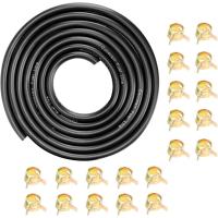 ราคา 10 ฟุตความยาวยืด 1/4 นิ้ว ID Fuel Line + 20 ชิ้น 2/5 " ID ท่อ Clamps สําหรับ Kawasaki Kohler Briggs & Stratton เครื่องยนต์ขนาดเล็ก (49352302919)