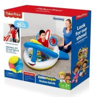 ราคา Fisher-Price Little People Airplane Ball Pit Set for Kids Ages 2+ (24664492655)