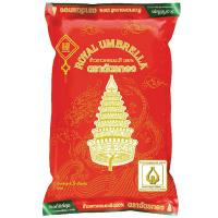 ราคา ฉัตรทองข้าวขาวหอมมะลิ 5กก. Royal Umbrella Gold Jasmine Rice 5kg. [หมายเลขบาร์โค้ด 8850187400030] (53552917038)
