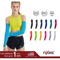 ราคา Arm sleeve ปลอกแขนกันแดด UV99% ปลอกแขนกันยูวี ปลอกแขนกระชับกล้ามเนื้อ ปลอกแขน (คู่) (7338222404)