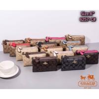 ราคา กระเป๋าcoach คล้องมือ2ซิป coach คล้องมือcoach ไซค์6” (2320661566)