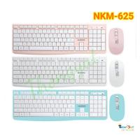 ราคา NUBWO Keyboard+mouse combo set NKM-625 VIRGO Wireless Keyboard and Mouse Comboอังกฤษ/ไทย (5464218029)