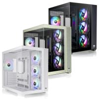 ราคา Thermaltake View 380 TG ARGB Mid-Tower PC Case (Black/Snow/Matcha Green) (29407995358)