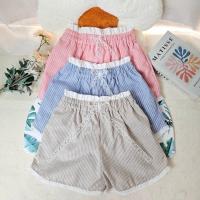 ราคา ขาสั้นแต่งเอว ชายลูกไม้ เชือกลูกไม้ สีกาแฟ (25032575129)