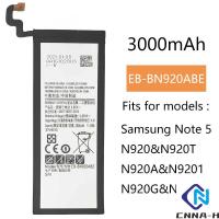 ราคา EB-BN920ABE สําหรับ Samsung Note5 Note5 Duos EB-BN920ABE N920 N920T N920A N9201 N920G N9208 N920C N920V โทรศัพท์มือถือเปลี่ยนแบตเตอรี่ 3000mAh (41966330562)