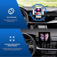 ราคา Automatic Clamp Horizontal Navigation Bracket Wireless Charger For Samsung Galaxy Z Fold 3 2 Note 2 (27454743456)