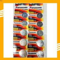 ราคา แท้คุณภาพ 1แผงมี5ก้อน แบตเตอรี่ลิฟต์ Panasonic/Panasonic CR2032 2032 แบตเตอรี่การ์ด 3V 5 ชิ้นต่อบอร์ด กุญแจรถ (40518902175)