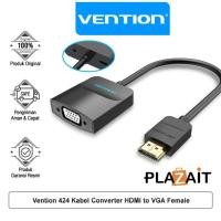 ราคา Vention สายแปลง HDMI เป็น VGA 424 พร้อมพอร์ต Micro USB ตัวเมียและเสียง (26792989630)