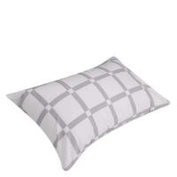 ราคา เบสิโค ปลอกหมอนหนุน สีขาวลายตาราง ขนาด 19 X 29 นิ้ว (9018060924)