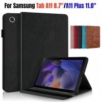 ราคา สําหรับ Samsung Galaxy Tab A11 + A11 Plus 11.0 SM-X230 SM-X235 SM-X236B Tab A11 8.7 Wi-Fi SM-X133 LTE SM-X135 หนังคุณภาพสูง 3D กระเป๋าสตางค์หนัง PU กระเป๋าสตางค์หนัง (45451052002)