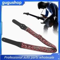 ราคา Gugushop สายสะพายเบสสวมกีตาร์ทนพร้อมหัวเข็มขัดกันลื่นสำหรับเครื่องสาย (24847563651)