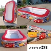 ราคา สระว่ายน้ำเป่าลม ลายการ์ตูนคาร์ยอดฮิต (7624865792)