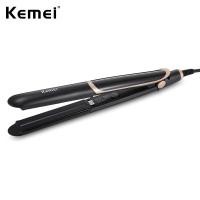ราคา Kemei เครื่องหนีบผมไฟฟ้าสถิตย์ แบบเหล็กแบน อินฟราเรด เคลือบเซรามิค KM-2219 (19677157522)