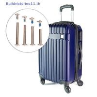 ราคา Buildvictories11 4 ชุดสกรูกระเป๋าเดินทางสแตนเลส,อุปกรณ์เสริมกระเป๋าเดินทางล้อ Bolts Rivets 6*30-45mm TH (51800222508)