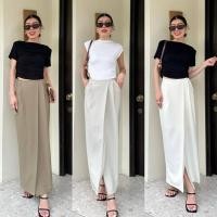 ราคา กระโปรงทรงสอบเอวสูงผ่าหน้า (25869743105)